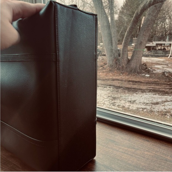 Tory Burch Perry Triple Compartment Leather Satchel - Picture 12 of 15